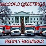 Biden Christmas Card meme