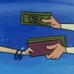 taking wallet GIF Template