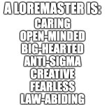 loremaster's code