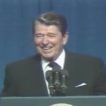 Ronald Reagan laughing JPP GIF Template