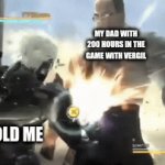 when i am playing capcom vs marvel | MY DAD WITH 200 HOURS IN THE GAME WITH VERGIL; 3 YEAR OLD ME | image tagged in gifs,fun | made w/ Imgflip video-to-gif maker