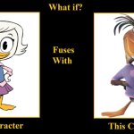 Webby Vanderquack Fuses With Abby Mallard | image tagged in what if fuses,webby vanderquack,ducktales,chicken little,abby mallard,ducks | made w/ Imgflip meme maker