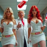 Trump Nurses Shots Walk 2