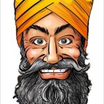 Jagmeet Singh Cartoon Caricature