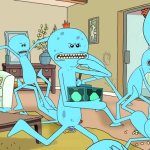 Meeseeks fighting