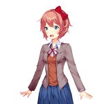 Sayori surprised