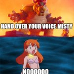 bowser steels misty's voice