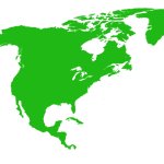 North america green