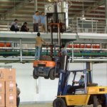 Double forklift