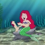 ariel family guy