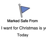 Mariah Carey wants to see us suffer. | All I want for Christmas is you | image tagged in memes,marked safe from | made w/ Imgflip meme maker