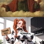 God's Thank You Cow Jessica Rabbit