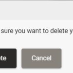 Are you sure you want to delete yourself?