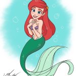 ariel happy