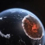 earth exploding GIF Template