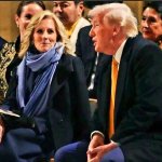 Ashley and Jill Biden admire Trump meme