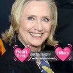 Hillary Heart Throb I'm in Love