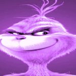 PURPLE GRINCH template