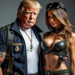 Trump Marine Biker 1