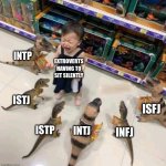 Overwhelmed Extroverts | INTP; EXTROVERTS
HAVING TO
SIT SILENTLY; ISTJ; ISFJ; ISTP; INTJ; INFJ | image tagged in overwhelmed girl,mbti,myers briggs,personality,extroverts,introverts | made w/ Imgflip meme maker