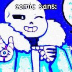 comic sans meme