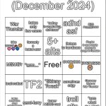 Neko bingo December 2024 meme