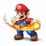 Super Mario with a Fireball