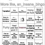 An_insane_bingo (December 2024) meme