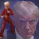 Karate Trump meme