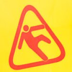 Wet floor sign