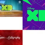 Disney XD Logo Horror Remake Fonts