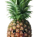 Happy pineapple | THIS IS THE HAPPY PINEAPPLE | image tagged in pineapple,happy | made w/ Imgflip meme maker