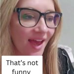 It’s a little bit funny ?