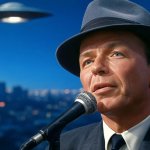 Frank Sinatra With UFO meme