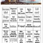 Konig's stupid bingo. meme