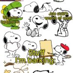 SnoopyBeagle’s announcement template