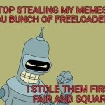 Stealing is(not) bad!