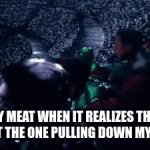 The moment your meat realizes its not you pulling down your pants | MY MEAT WHEN IT REALIZES THAT I'M NOT THE ONE PULLING DOWN MY PANTS | image tagged in gifs,meat,realization | made w/ Imgflip video-to-gif maker