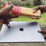 Macbook trade with spaghetti