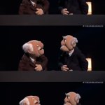 Statler and Waldorf at the Game Awards template