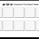 top ten characters that doesn'r need bashing
