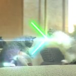 Jedi cat GIF Template