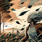 against the wind
