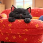 Violet the cat