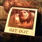 Scared Shrekless: GET OUT meme