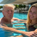 Trump girl swimming pool pedo