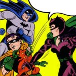 Batman robin catwoman slap