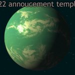 Kepler-22 annoucement template 3.0 template