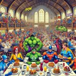 Superhero breakfast