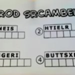 word scramble Meme Generator - Imgflip